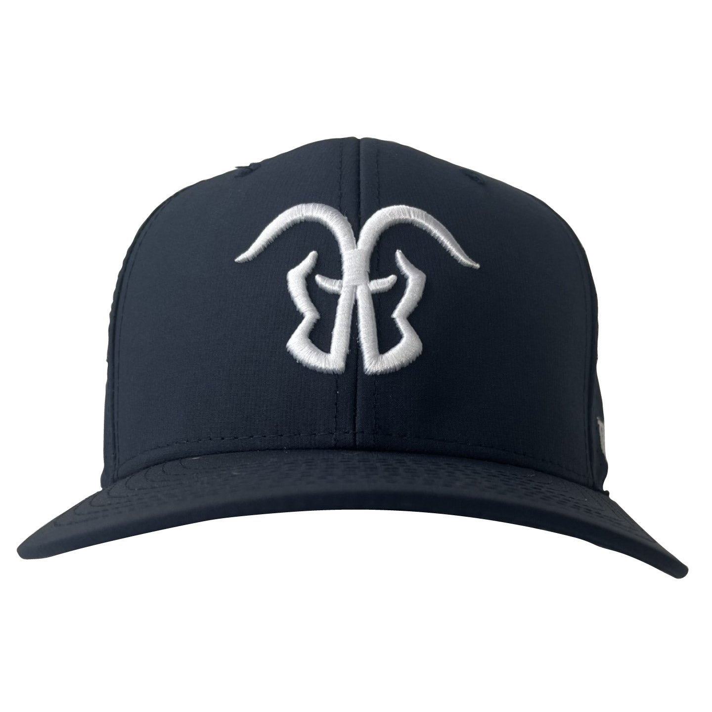 Two G.O.A.T.S. Performance Golf Hat - Navy Blue