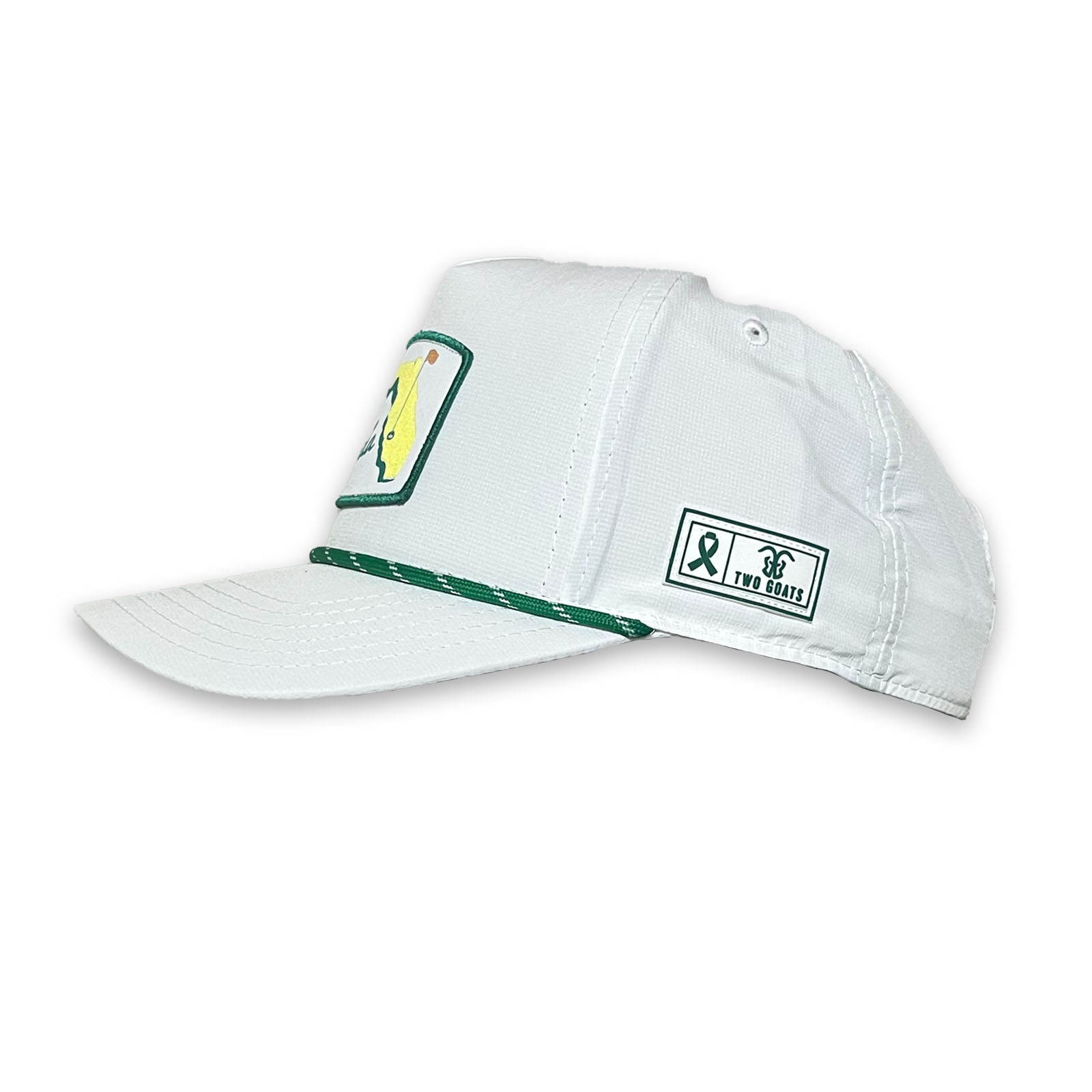 Florida Golf Adjustable Rope Hat - White