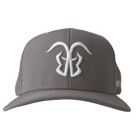 Two G.O.A.T.S. Performance Golf Hat - Gray