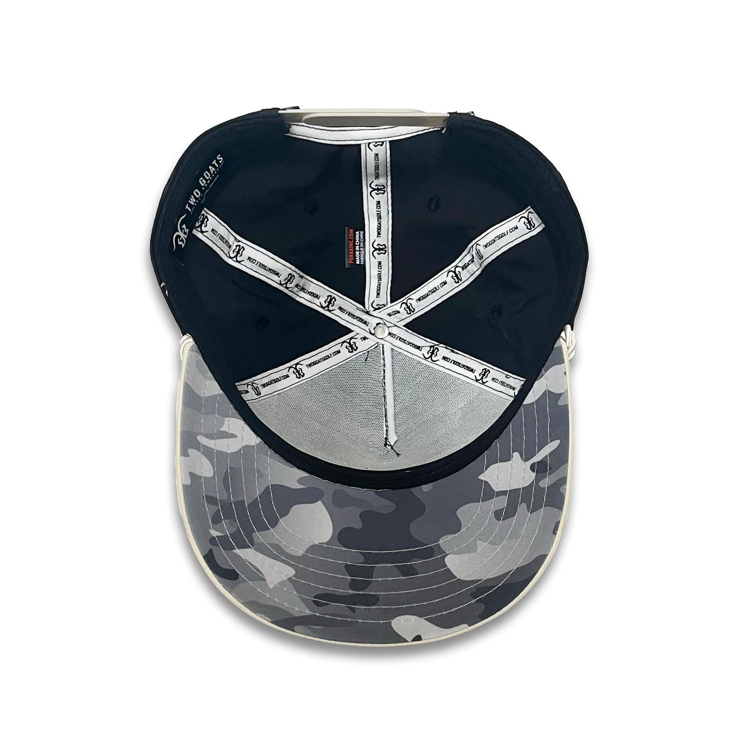 NASA Inspired Hat - Black with Stone