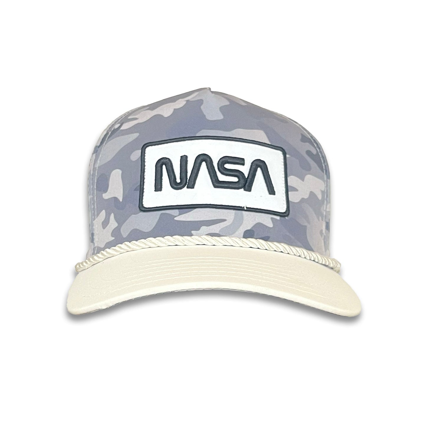 NASA Inspired Hat - Urban Camo with White