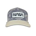 NASA Inspired Hat - Urban Camo with White