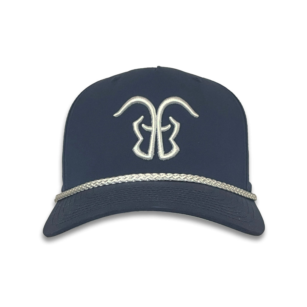 Two GOATS Logo Hat - Navy
