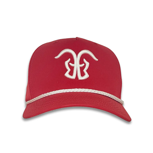 Two GOATS Logo Richardson 258 - Red