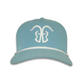 Two GOATS Logo Hat - Smoke Blue